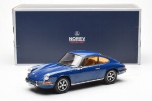 Porsche 911 S 901 Синьо Norev 1:18 187647 Метал — снимка 6 от 6