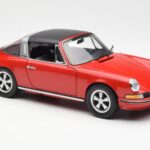 Porsche 911 Targa S Червен Schuco 1:18 - image 7 of 9