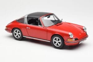 Porsche 911 Targa S Червен Schuco 1:18 450036200 Метал — снимка 7 от 9