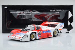 Porsche 956K Grand Prix Preston Henn T-Bird Swap Shop #47 D. Galica / D. Sutherland / P. Henn Brands Hatch 1000km 1983 Minich — снимка 6 от 6