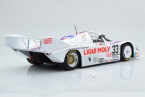 Porsche 956K Liqui Moly Brun Racing #33 H-J. Stuck / H. Grohs / W. Brun 1000km Spa 1983 Minichamps 1:18 155836633 Метал — снимка 2 от 6