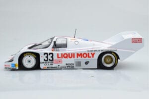 Porsche 956K Liqui Moly Brun Racing #33 H-J. Stuck / H. Grohs / W. Brun 1000km Spa 1983 Minichamps 1:18 155836633 Метал — снимка 3 от 6