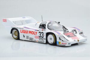 Porsche 956K Liqui Moly Brun Racing #33 H-J. Stuck / H. Grohs / W. Brun 1000km Spa 1983 Minichamps 1:18 155836633 Метал — снимка 4 от 6