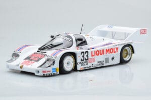 Porsche 956K Liqui Moly Brun Racing #33 H-J. Stuck / H. Grohs / W. Brun 1000km Spa 1983 Minichamps 1:18