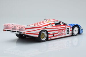 Porsche 956L Spirit of America #8 G. Follmer / J. Morton / K. Miller 24 Hours of Le Mans 1986 Minichamps 1:18 180866508 Метал — снимка 3 от 8