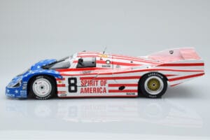 Porsche 956L Spirit of America #8 G. Follmer / J. Morton / K. Miller 24 Hours of Le Mans 1986 Minichamps 1:18 180866508 Метал — снимка 4 от 8