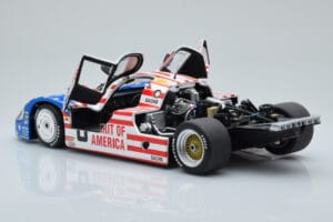 Porsche 956L Spirit of America #8 G. Follmer / J. Morton / K. Miller 24 Hours of Le Mans 1986 Minichamps 1:18 180866508 Метал — снимка 5 от 8