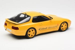 Porsche 968 Clubsport Жълт GT Spirit 1:18 GT129 Смола — снимка 2 от 6