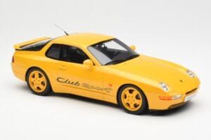 Porsche 968 Clubsport Жълт GT Spirit 1:18 GT129 Смола — снимка 4 от 6
