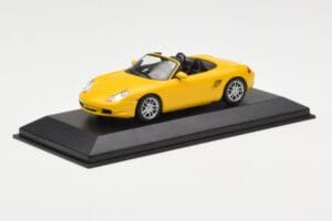 Porsche Boxster 986 Жълт Minichamps 1:43 400062072 Метал — снимка 2 от 4