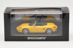 Porsche Boxster 986 Жълт Minichamps 1:43 400062072 Метал — снимка 4 от 4