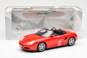Porsche Boxster 986 Червен UT Models 1:18 180065830 Метал — снимка 6 от 6