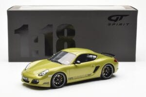 Porsche Cayman R 987 Peridot Metallic GT Spirit 1:18 GT425 Смола — снимка 6 от 6
