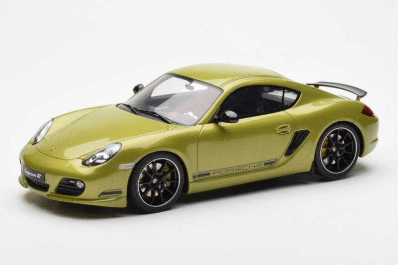 Porsche Cayman R 987 Peridot Metallic GT Spirit 1:18