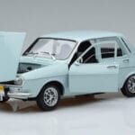 Renault 12 TS Светлосин Norev 1:18 185219 Метал - image 2 of 7