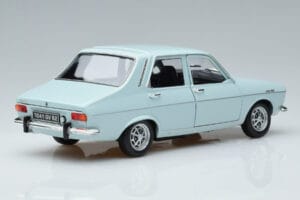 Renault 12 TS Светлосин Norev 1:18 185219 Метал — снимка 3 от 7