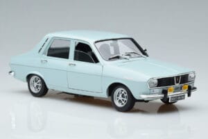 Renault 12 TS Светлосин Norev 1:18 185219 Метал — снимка 5 от 7