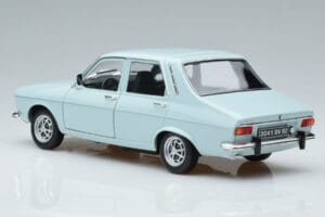 Renault 12 TS Светлосин Norev 1:18 185219 Метал — снимка 6 от 7