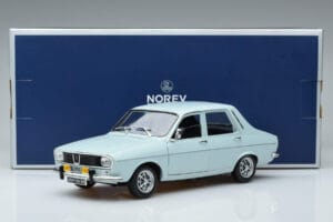 Renault 12 TS Светлосин Norev 1:18 185219 Метал — снимка 7 от 7