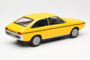 Renault 15 TL Жълт Черен Norev 1:18 185351 Метал — снимка 2 от 6