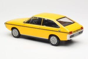 Renault 15 TL Жълт Черен Norev 1:18 185351 Метал — снимка 5 от 6