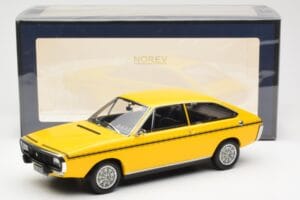 Renault 15 TL Жълт Черен Norev 1:18 185351 Метал — снимка 6 от 6