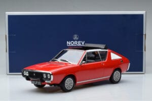 Renault 17 Gordini Decouvrable Червен Norev 1:18 185371 Метал — снимка 6 от 6