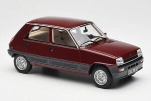 Renault 5 GTL Bordeaux Червен Otto 1:18 OT1059 Смола — снимка 4 от 6