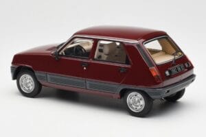 Renault 5 GTL Bordeaux Червен Otto 1:18 OT1059 Смола — снимка 5 от 6