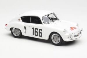 Alpine A106 #166 F. Jacques / R. Jacques Rally Monte Carlo 1960 Otto 1:18 OT543 Смола — снимка 4 от 6