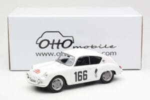 Alpine A106 #166 F. Jacques / R. Jacques Rally Monte Carlo 1960 Otto 1:18 OT543 Смола — снимка 6 от 6