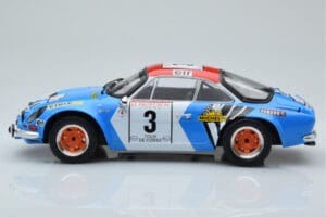 Alpine A110 #3 B. Darniche / A. Mahe Tour de Corse 1973 IXO 1:18 18RMC062B Метал — снимка 3 от 6