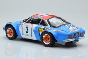 Alpine A110 #3 B. Darniche / A. Mahe Tour de Corse 1973 IXO 1:18 18RMC062B Метал — снимка 5 от 6