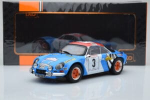Alpine A110 #3 B. Darniche / A. Mahe Tour de Corse 1973 IXO 1:18 18RMC062B Метал — снимка 6 от 6