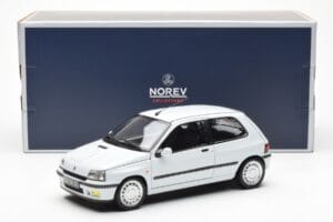 Renault Clio 16S Бял Norev 1:18 185251 Метал — снимка 8 от 8