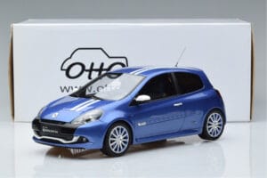 Renault Clio RS Mk3 Gordini Син Otto 1:18 OT972 Смола — снимка 6 от 6