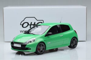 Renault Clio 3 RS Зелен Otto 1:18 OT900 Смола — снимка 6 от 6