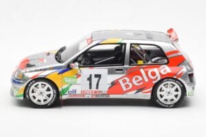 Renault Clio Maxi Kit Car Belga #17 Rally Ypres 1995 Otto 1:18 OT1058 Смола — снимка 3 от 6