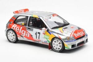Renault Clio Maxi Kit Car Belga #17 Rally Ypres 1995 Otto 1:18 OT1058 Смола — снимка 4 от 6