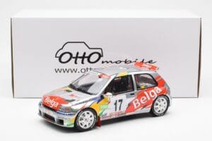 Renault Clio Maxi Kit Car Belga #17 Rally Ypres 1995 Otto 1:18 OT1058 Смола — снимка 6 от 6