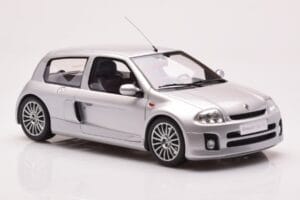 Renault Clio V6 Phase 1 Сребрист Otto 1:18 OT1034 Смола — снимка 4 от 6