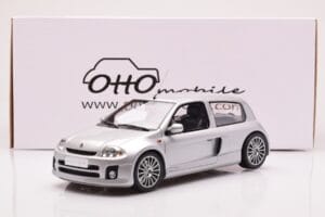 Renault Clio V6 Phase 1 Сребрист Otto 1:18 OT1034 Смола — снимка 6 от 6