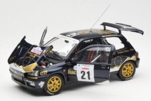 Renault Clio Williams DIAC #21 Jordan / Boyere Tour de Corse 1993 Norev 1:18 185228 Метал — снимка 2 от 8