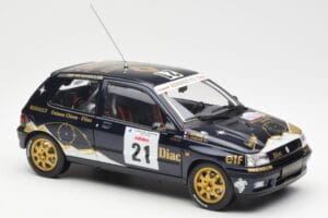 Renault Clio Williams DIAC #21 Jordan / Boyere Tour de Corse 1993 Norev 1:18 185228 Метал — снимка 6 от 8