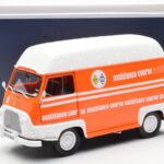 Renault Estafette Оранжев Assistance Course Norev 1:18 - image 10 of 10