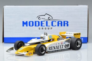 Renault RS10 Elf #16 R. Arnoux British GP 1979 MCG 1:18 MCG18617F Метал — снимка 6 от 6