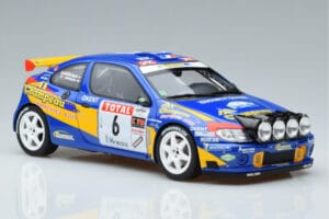 Renault Megane Maxi #6 S. Loeb / D. Elena Rallye Mont Blanc 2000 Otto 1:18 OT960 Смола — снимка 4 от 6