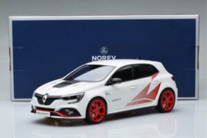 Renault Megane RS Trophy-R Mk4 Бял Norev 1:18 185239 Метал — снимка 6 от 6