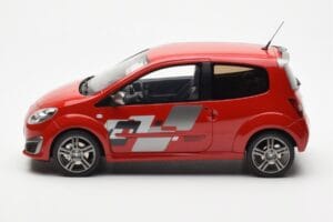 Renault Twingo RS Phase 1 Червен Otto 1:18 OT446 Смола — снимка 3 от 6