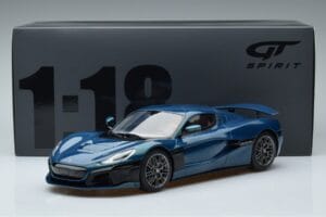 Rimac Nevera Син GT Spirit 1:18 GT405 Смола — снимка 6 от 6